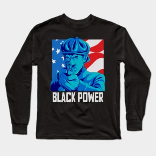 Black Panther Party Power African American Long Sleeve T-Shirt